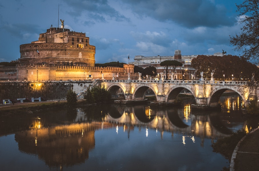 Visiting Castel Sant'Angelo in Rome