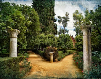 Alcázar Gärten