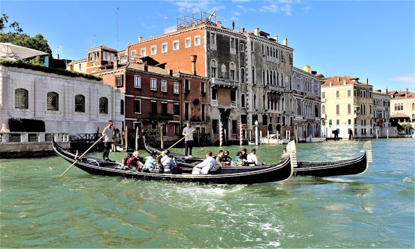 Gôndolas em Veneza