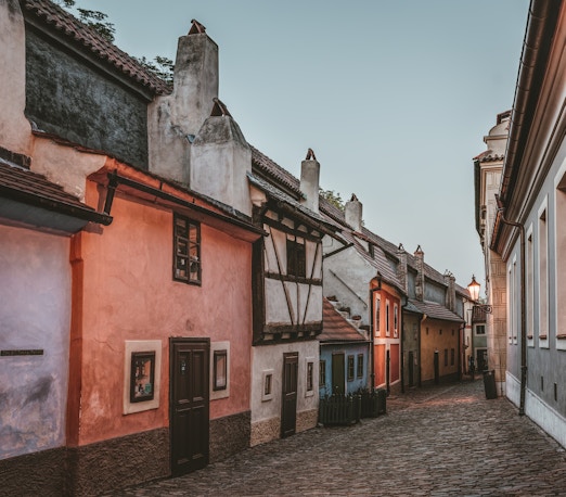 Castillo de Praga Callejón del Oro