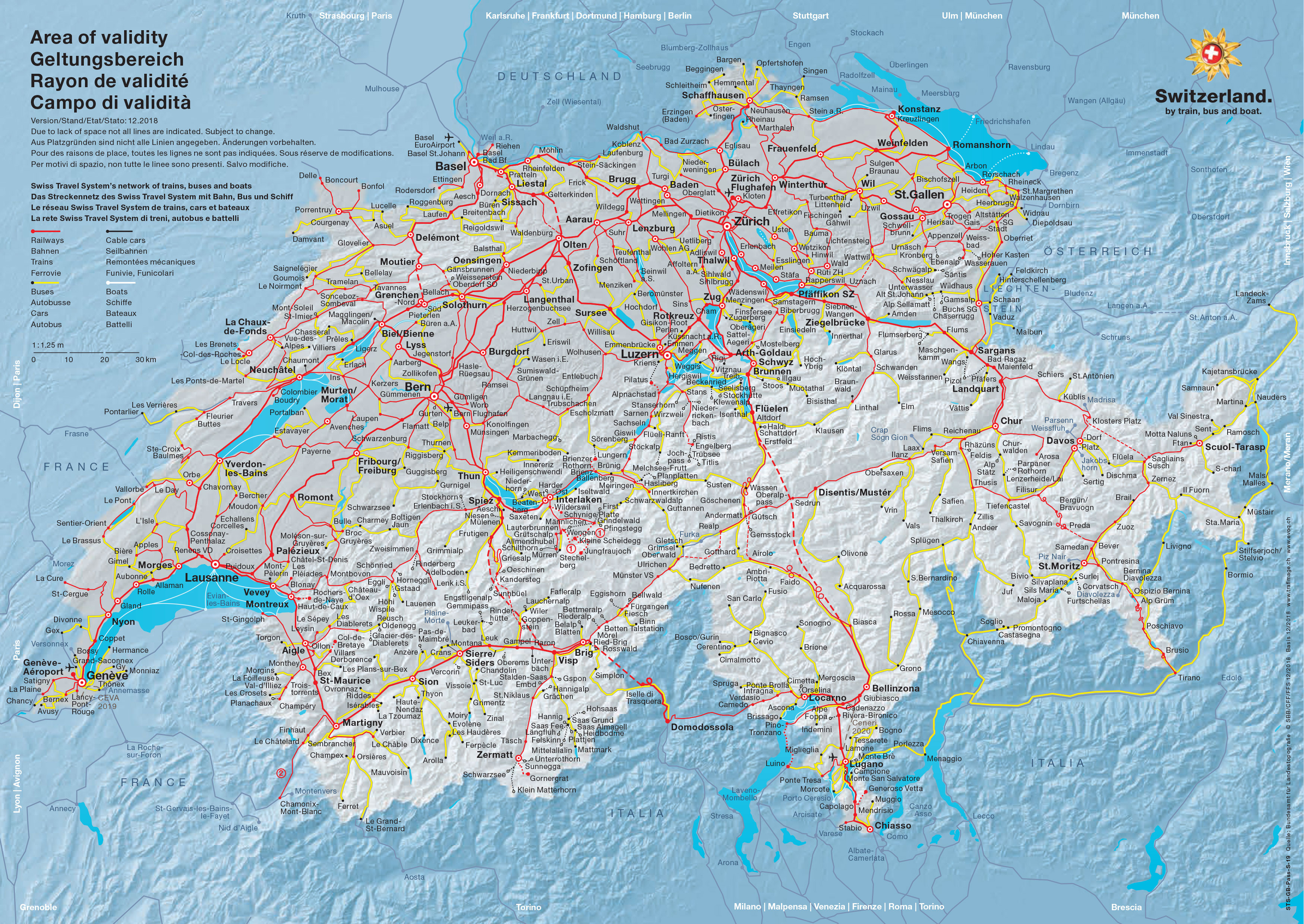 Swiss Train Travel Map: Your Ultimate Guide to Exploring Switzerland by Train