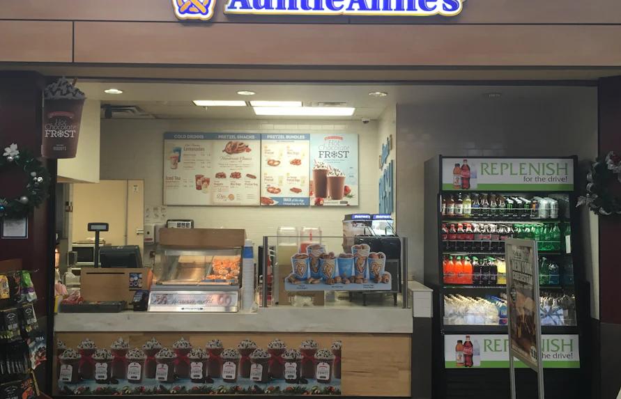 Jewel Changi Restaurants - Auntie Anne's