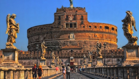 Rome in May- Castel Sant Angelo