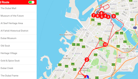 dubai city sightseeing