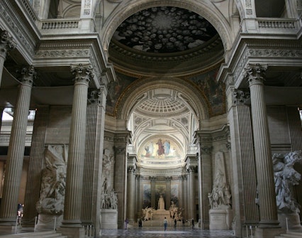 Paris Pantheon columns