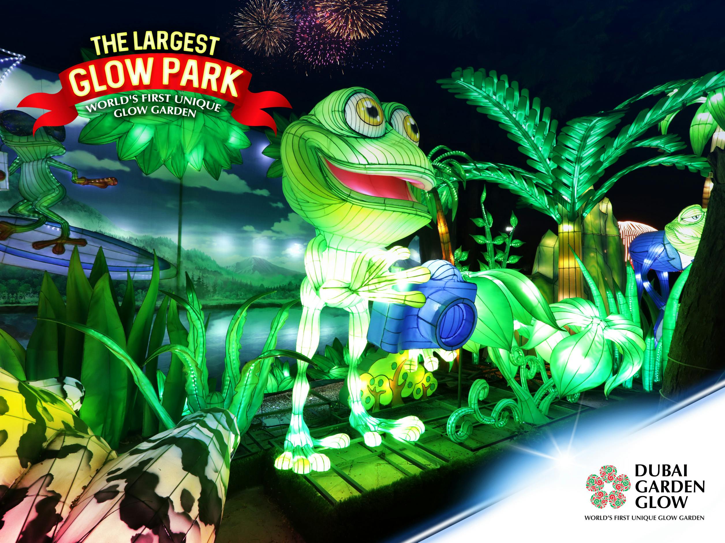 Everything you need to know about visiting Dubai Garden Glow Timings