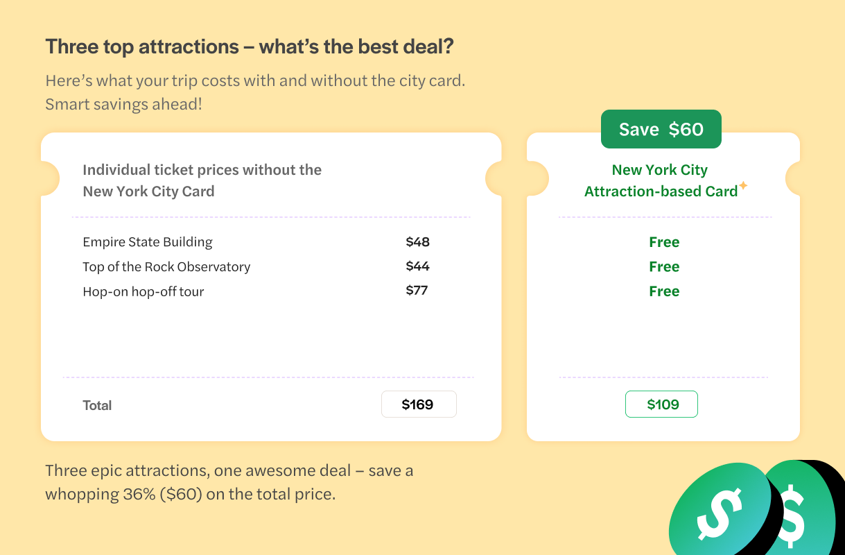 Attraction based NYC CC