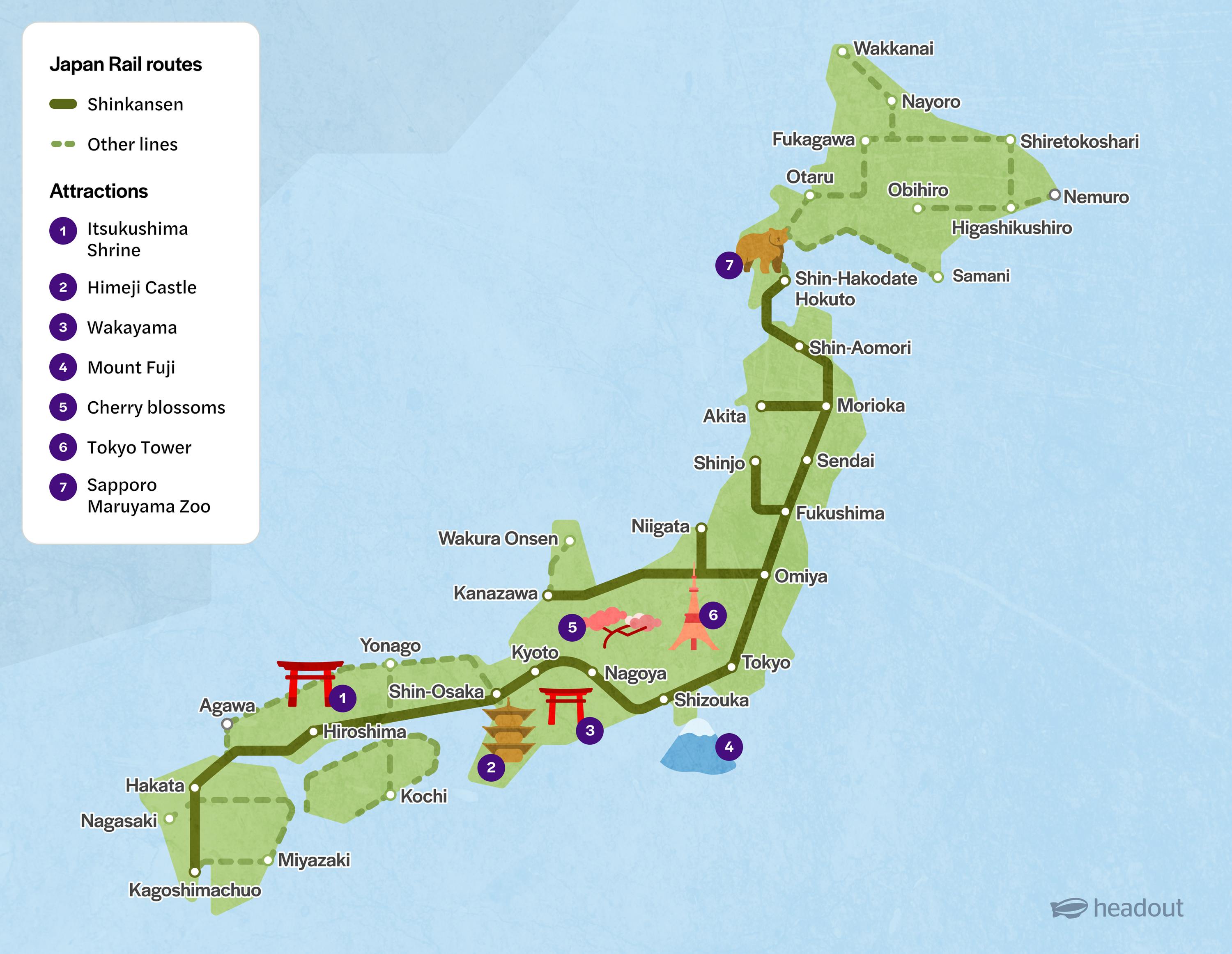 jr rail routes