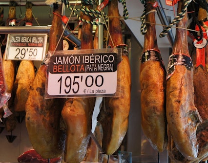 Jamon Iberico Barcelona Food
