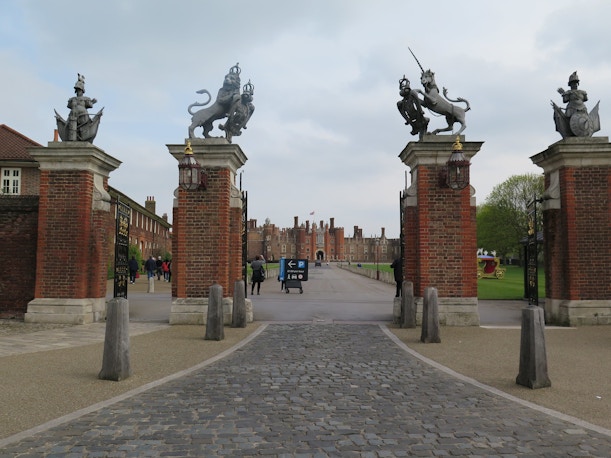 Hampton Court- Exposición de flores