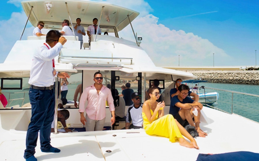 tour en yacht à Dubaï
