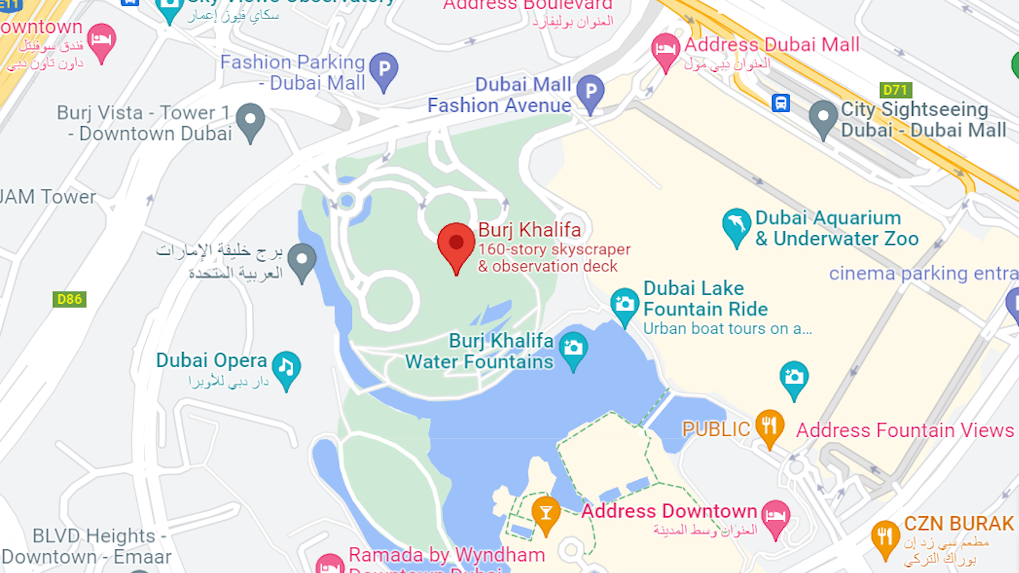plan your visit burj khalifa