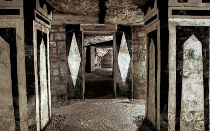 Paris in August-  Catacombs of Paris 
