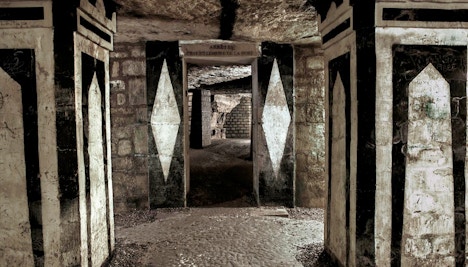 Paris in August-  Catacombs of Paris 