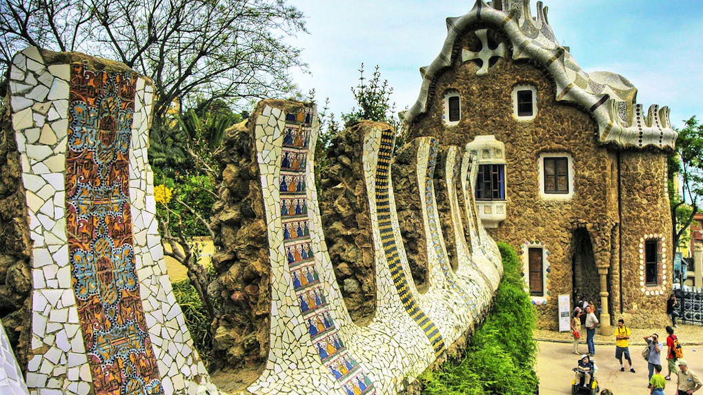 Park Güell parken
