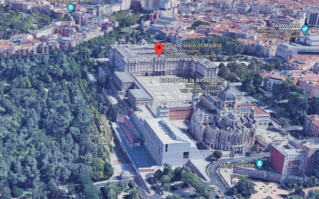 palazzo reale di madrid dove