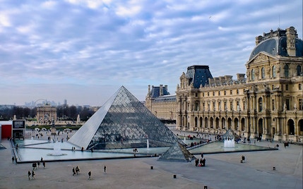 Louvre Museum entrance