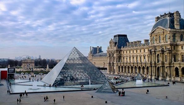Louvre Museum entrance