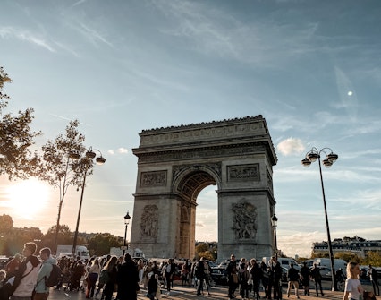 meilleur moment pour visiter paris - Arc de Triomphe