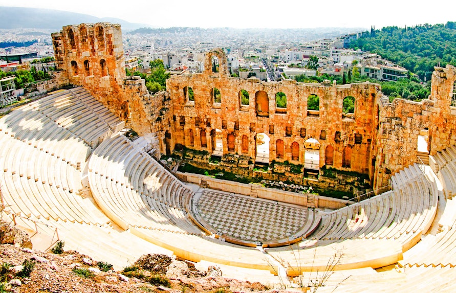 what to see at acropolis - Odeon of Herodes Atticus