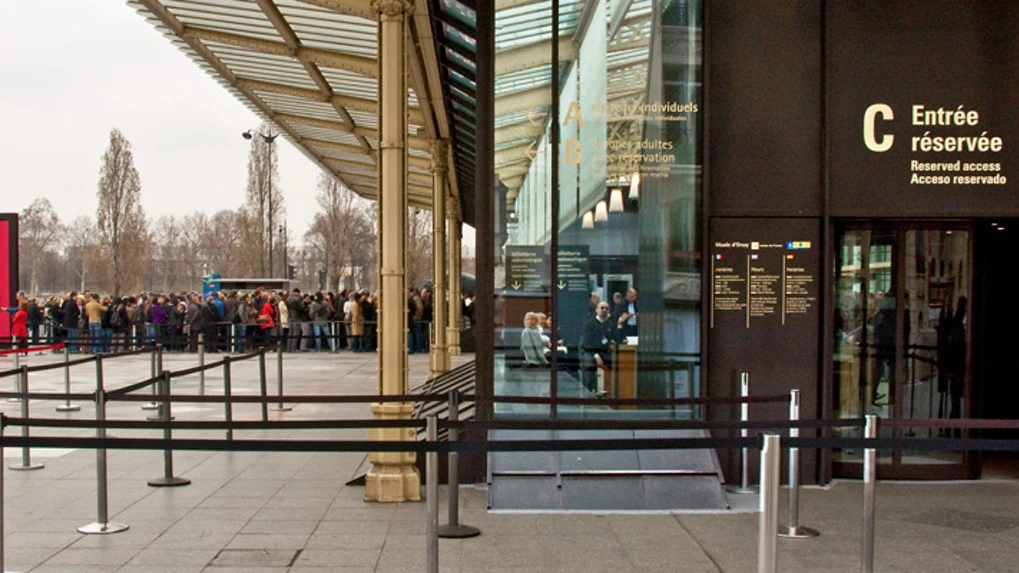 Visit Orsay, Entrances