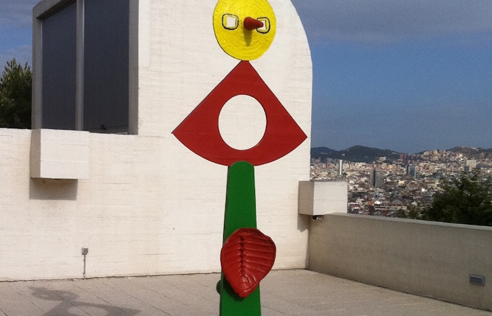 The Caress of a Bird (1967) by Joan Miró