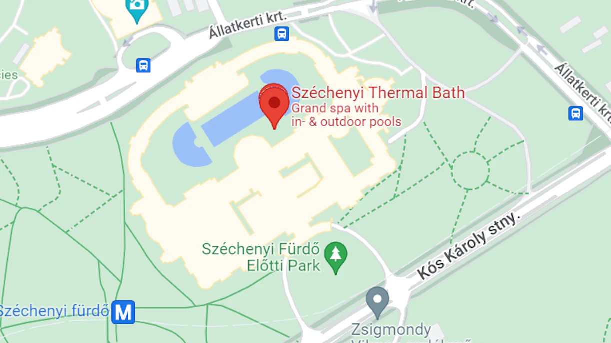 Jak dostać się do term w Budapeszcie