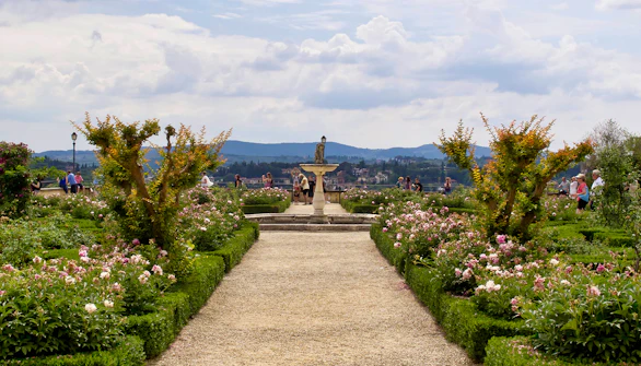 Florence in August - Boboli Gardens