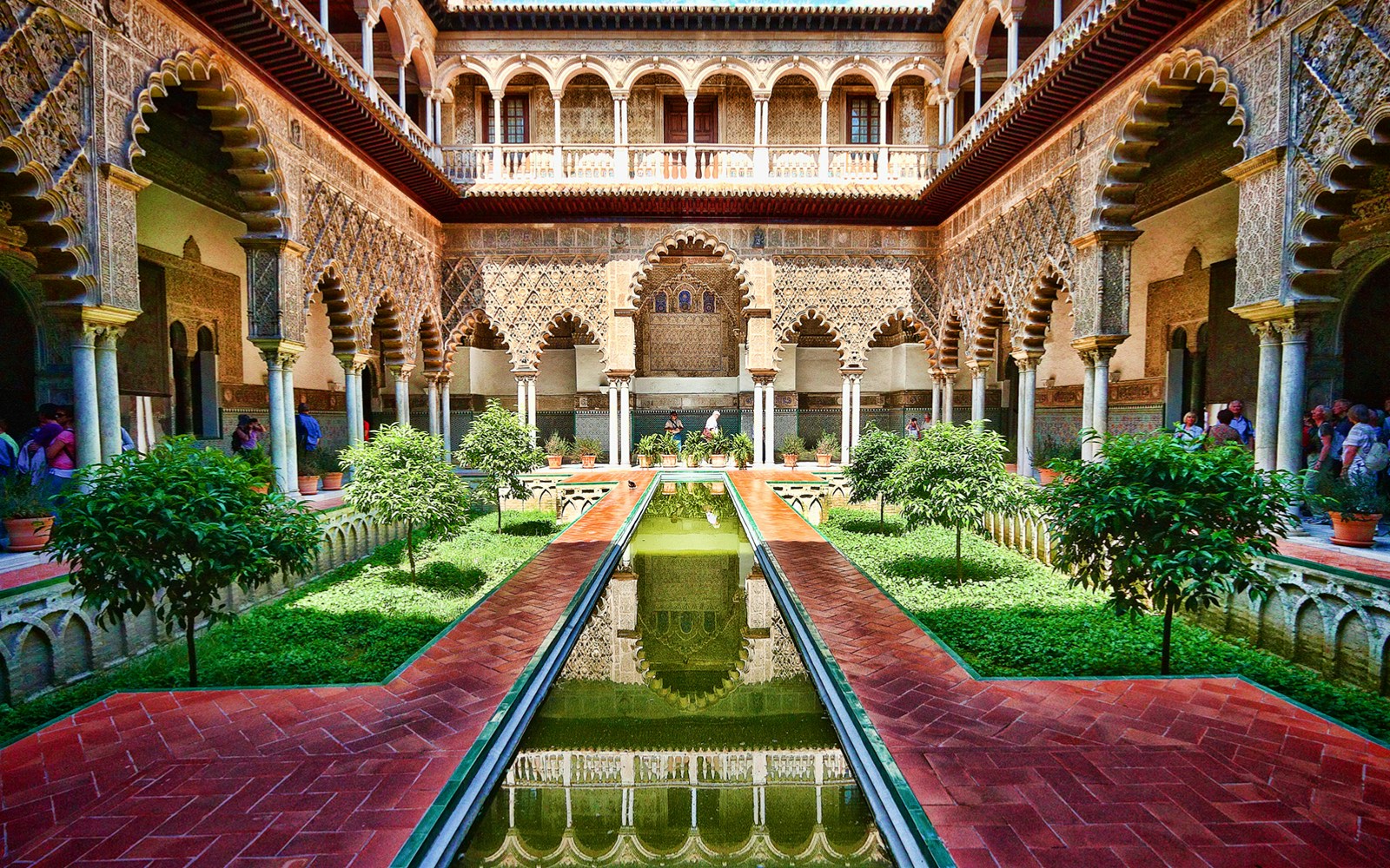 Arquitectura del Alcazar de Sevilla