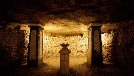 Paris in April- Paris Catacombs
