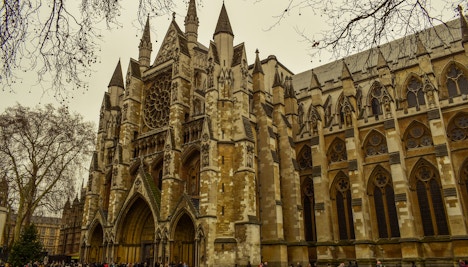 londen in augustus Westminster Abbey