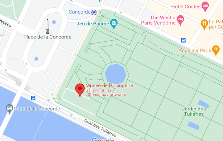 Paris Musée de l'Orangerie