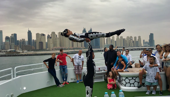 Dubai Canal Cruise with a stunning view of entertainment