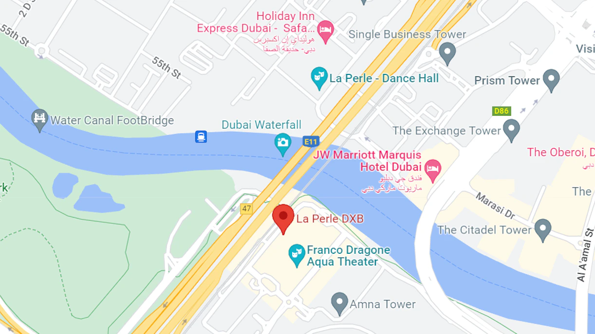 spectacle de La Perle à Dubaï