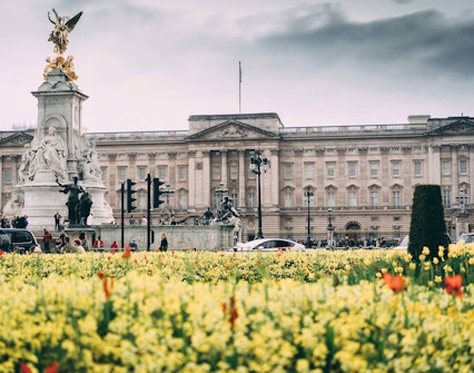 London eye capsule -Buckingham Palace