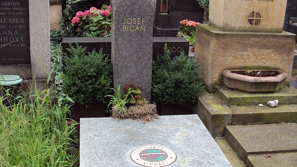Vyšehrader Friedhof Josef Bican