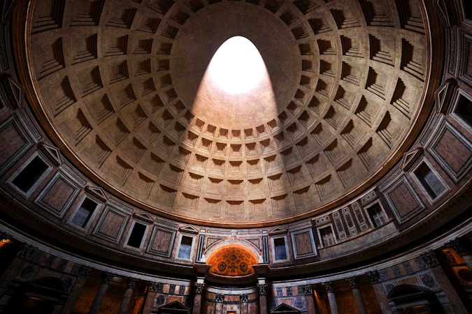 Pantheon  souterrain de rome