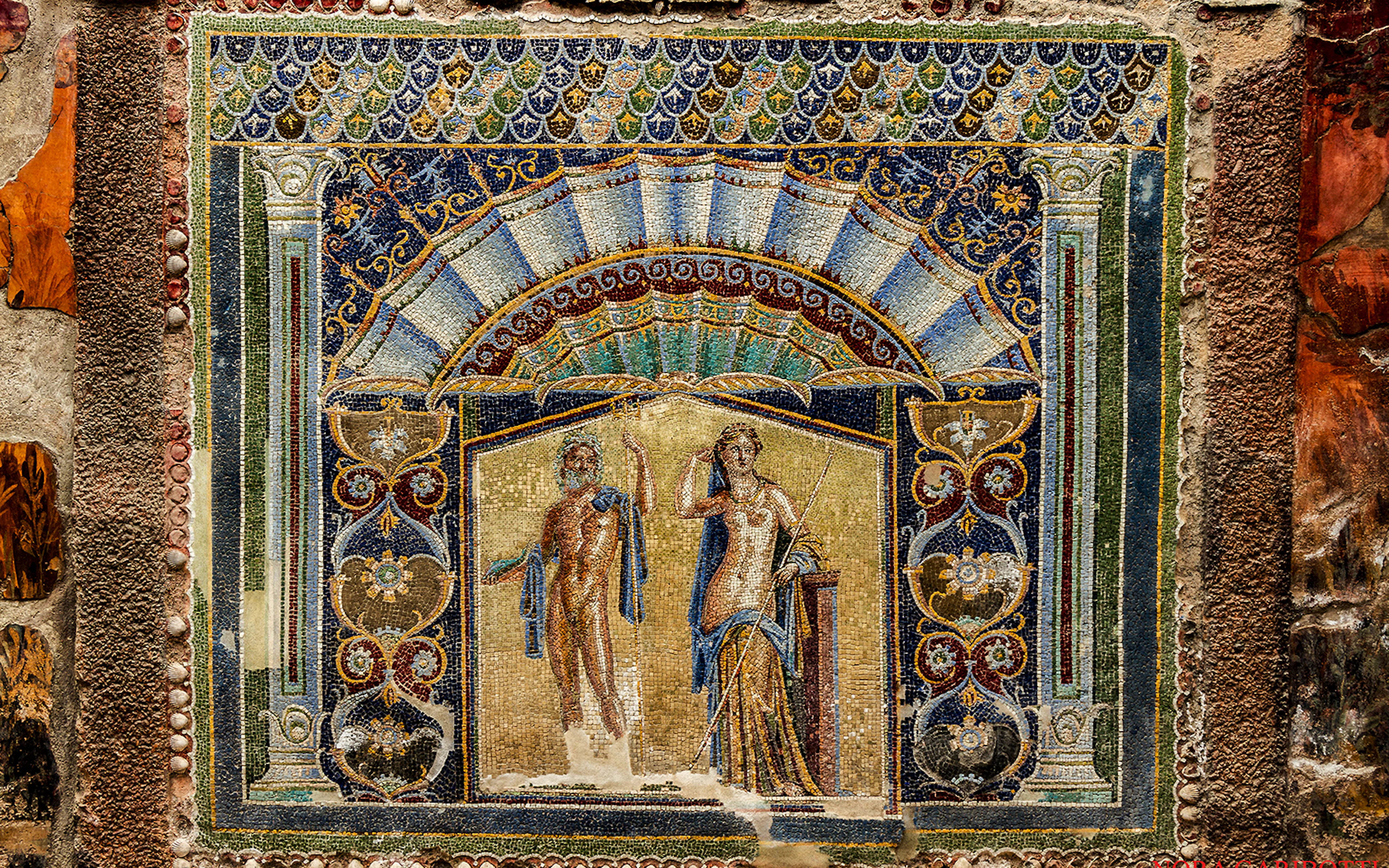 Early Christian frescoes