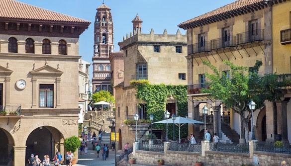 things to do in barcelona - Poble Espanyol