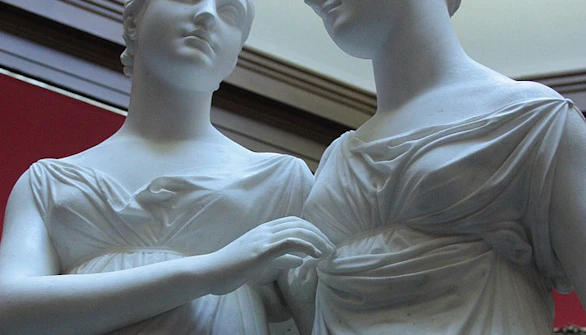 Emma and Julia Campbell by Lorenzo Bartolini