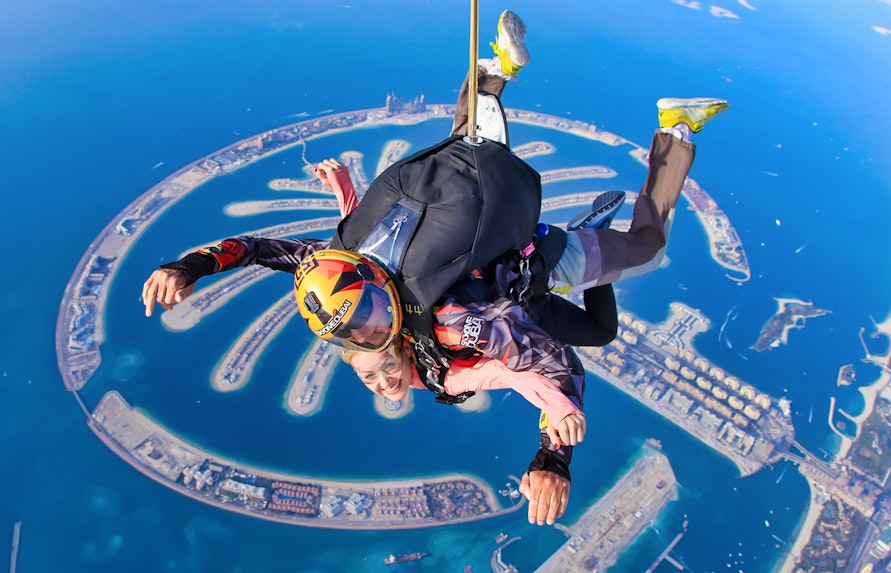 parachute Dubaï