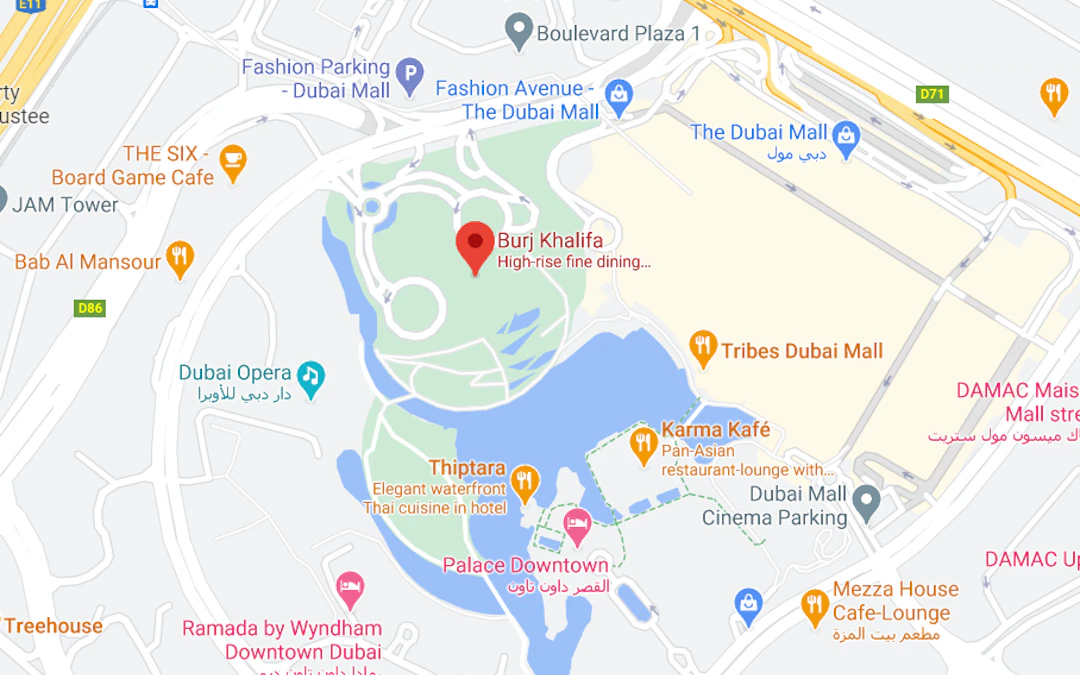 Como chegar ao Atmosphere no Burj Khalifa