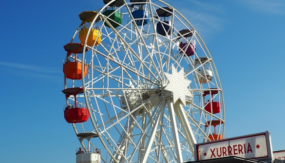theme parks in barcelona - Tibidabo Amusement Park
