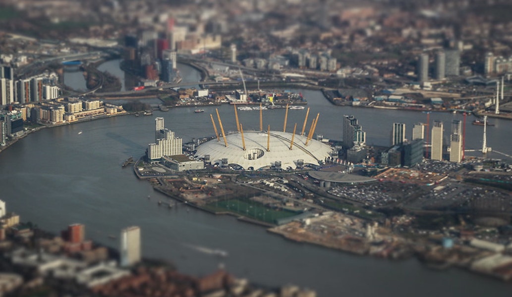 Up at the O2 Restaurants and bars