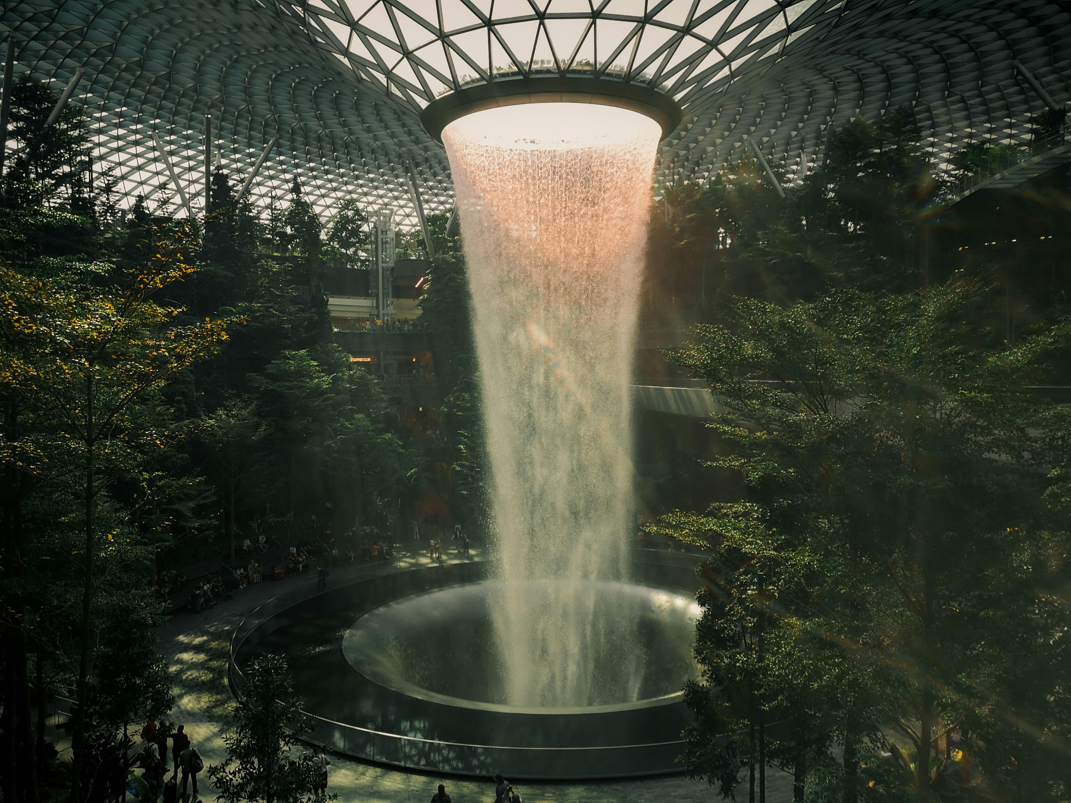 Jewel Changi Rain Vortex | Visit HSBC Rain Vortex Singapore 2021