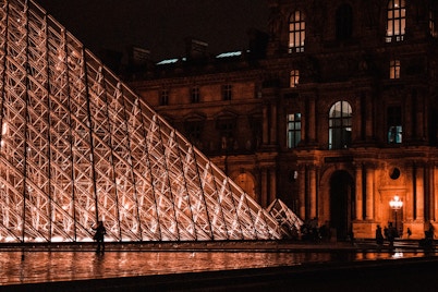 Paris in April - Louvre Museum 