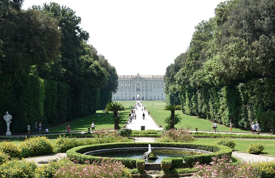 Palácio Real de Caserta Jardins