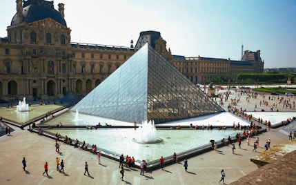 Louvre entrances