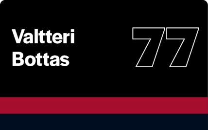 F1 Drivers Valtteri Bottas