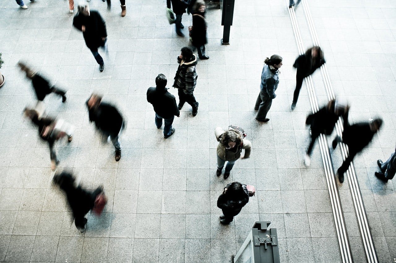 pedestrian traffic